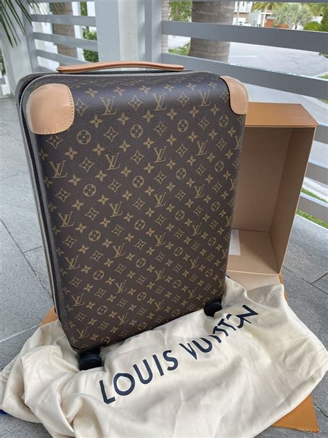 lv horizon 55 weight|louis vuitton luggage horizon 55.